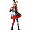 Robe de Clown à Carreaux pour Filles Style Costume de Cirque 4