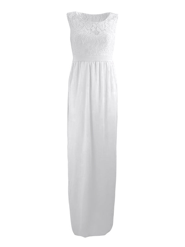 Robe de Grossesse Bohème Longue Ceinturée pour Soirée Femme Enceinte 2