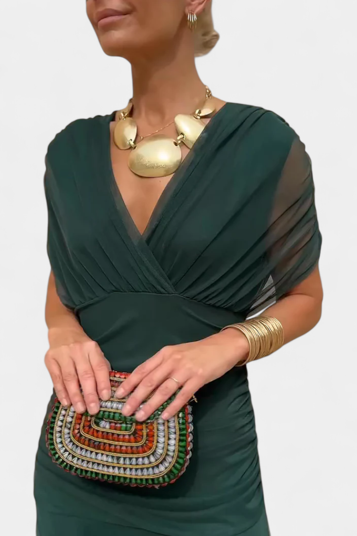 Robe de Soirée Longue Épaules Dénudées Chic pour Femme 10