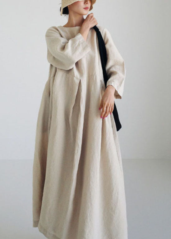 Robe en Coton pour Femmes avec Poches et Patchwork 4