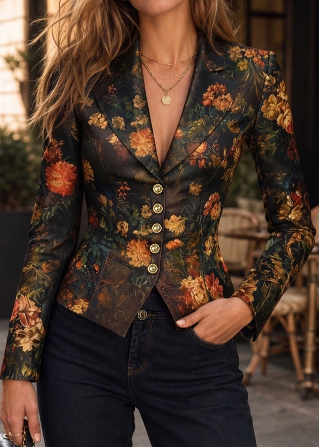 Robe longue pour femme style drapé 1