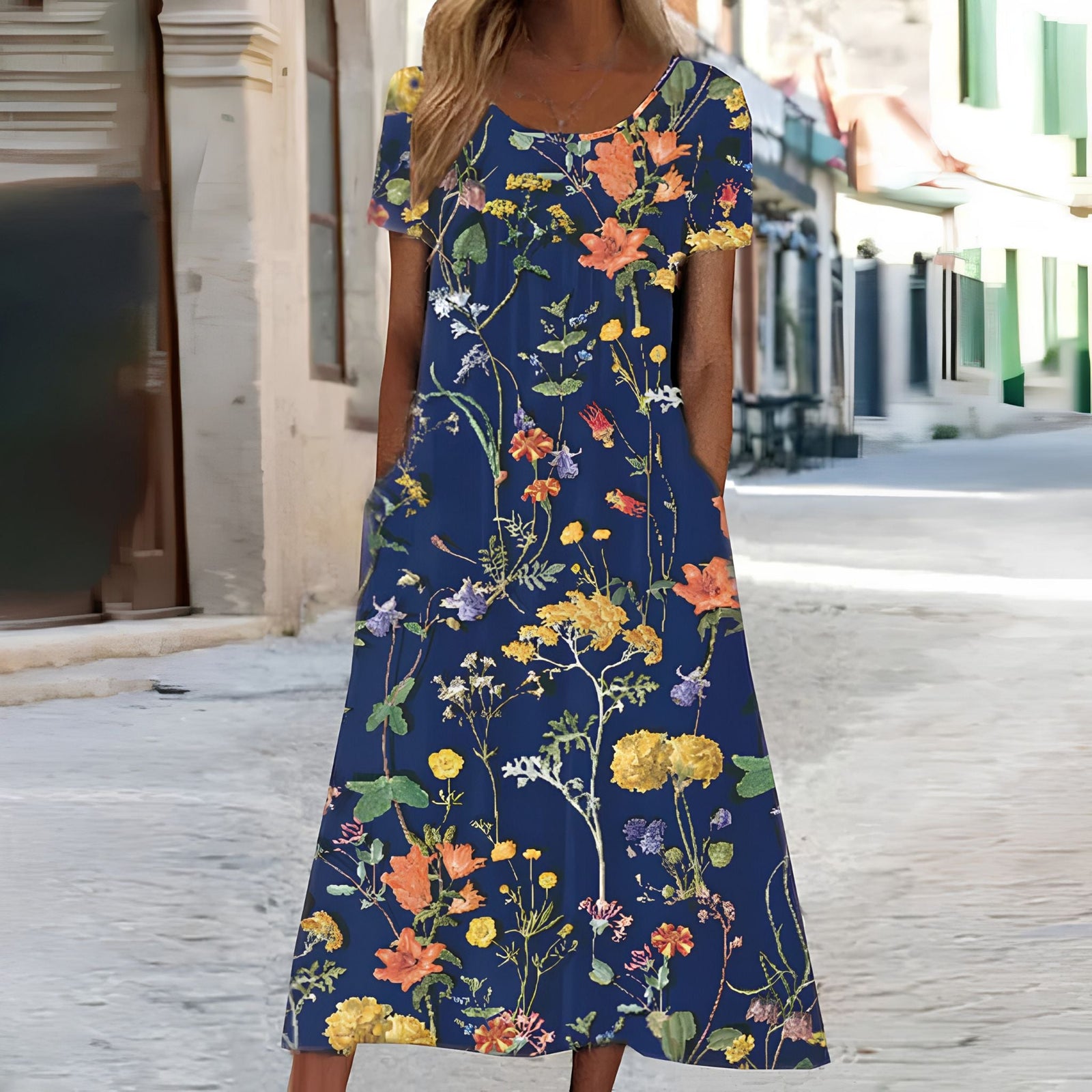 Robe pour femme à motif floral et design élégant 4