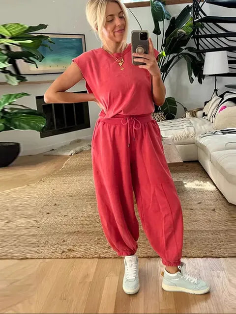 Variant image for Combinaison Femme Décontractée avec Cordon en Polyester-29