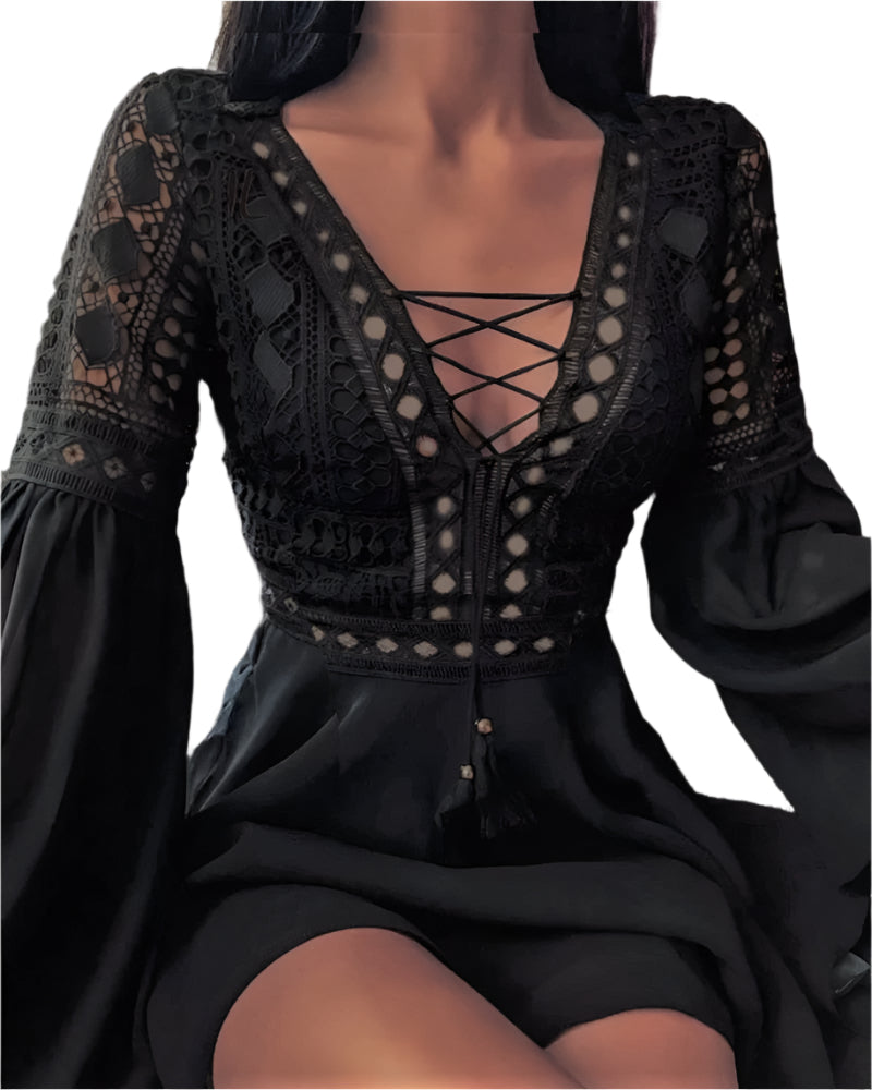 Robe de Fête Femme Élégante Polyester Coupe Flatteuse 1