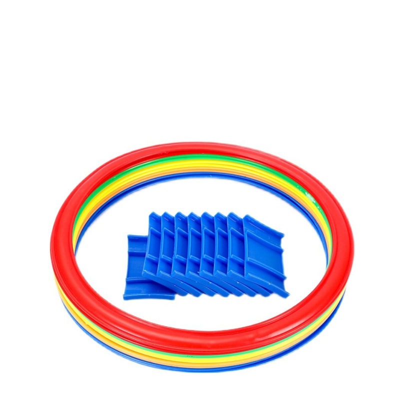 Jeu d'anneaux de saut en treillis Jeu