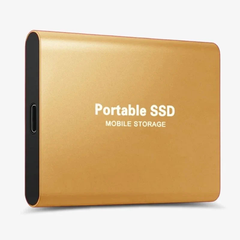 SSD externe portable en aluminium de 1 To à 30 To, résistant aux chocs et à l'eau 2