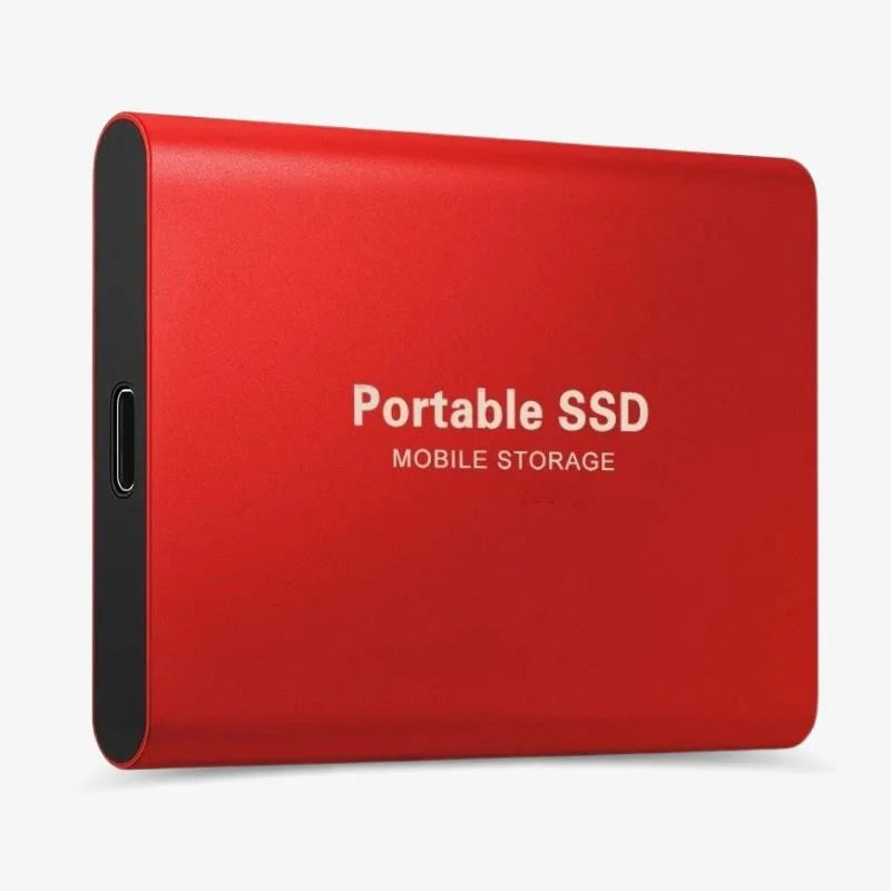 SSD externe portable en aluminium de 1 To à 30 To, résistant aux chocs et à l'eau 3