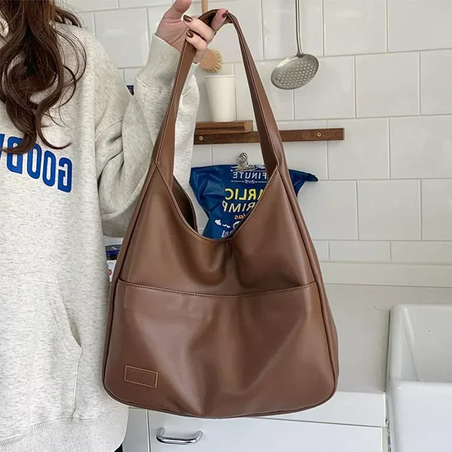 Sac Bandoulière Femme Tendance Polyvalent avec Grande Capacité 2