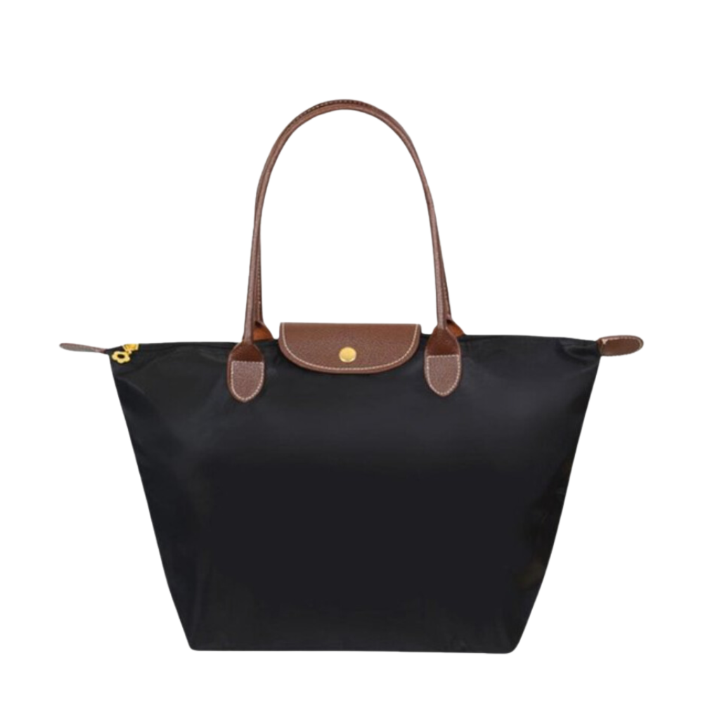 Sac Tote Bag Classique Léger en Tissu Durable avec Poignées en Cuir pour Femme 0
