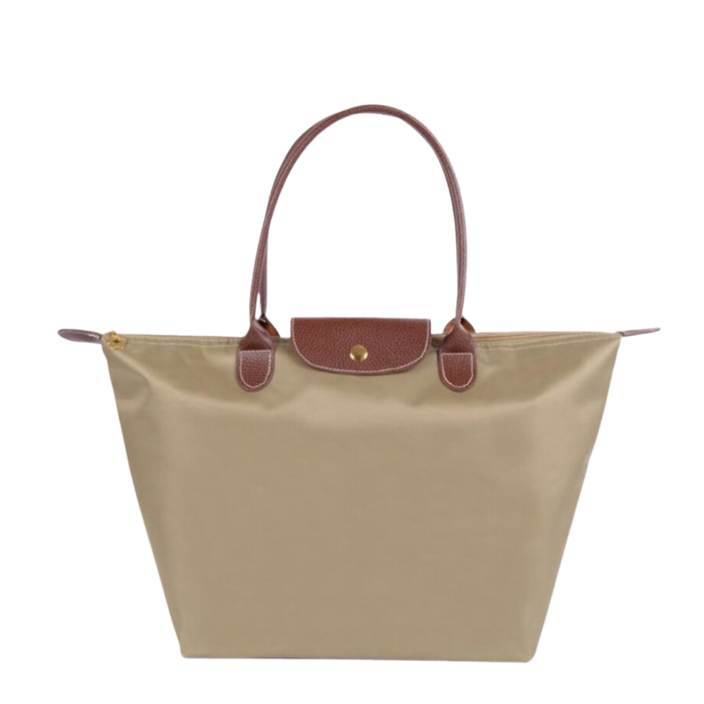 Sac Tote Bag Classique Léger en Tissu Durable avec Poignées en Cuir pour Femme 4