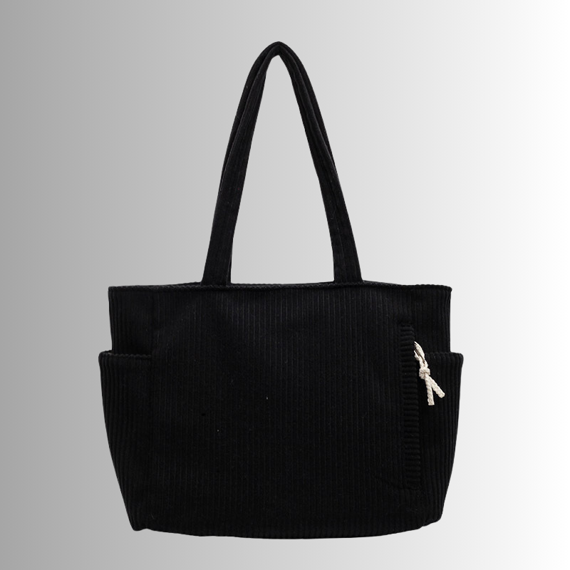 Sac à bandoulière en velours côtelé pour femme 4