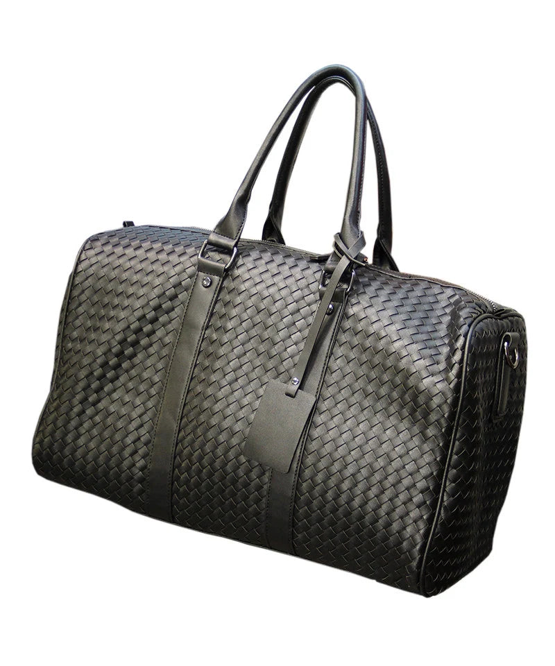 Sac de voyage homme grande capacité tissé à la main 4