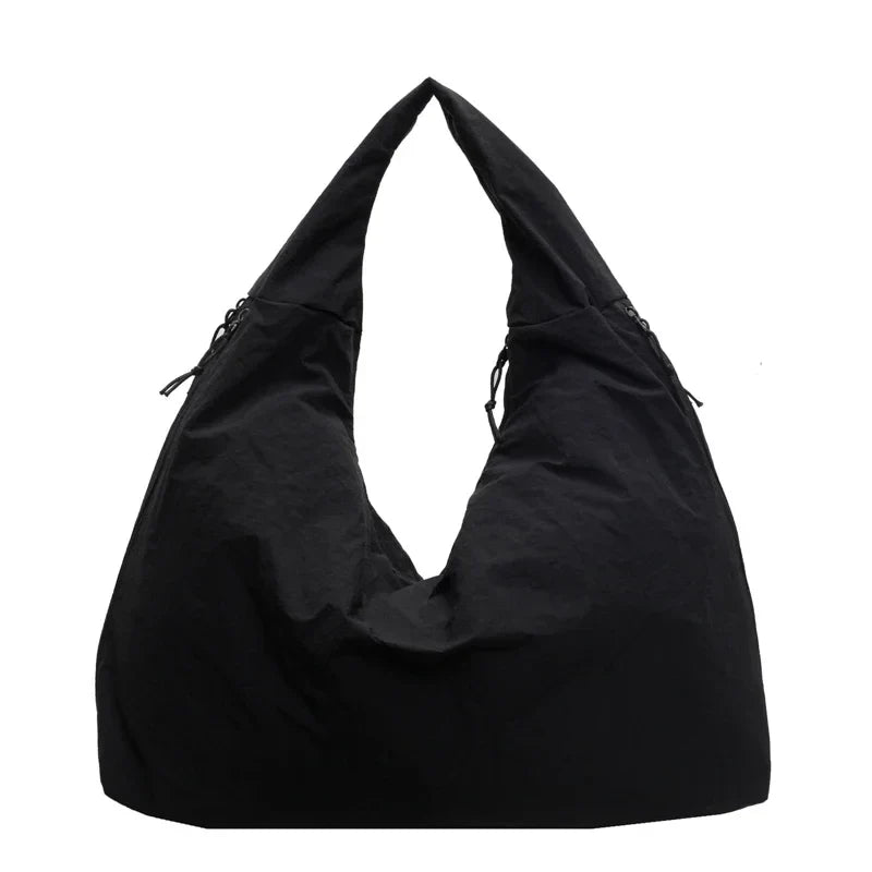 Sac fourre-tout pour femmes design minimaliste en tissu souple 0