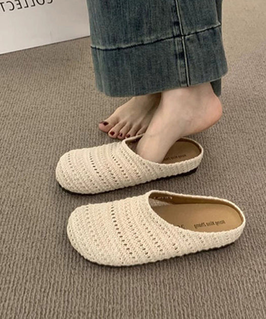 Sandales Femme Tissées à la Main Respirantes 4