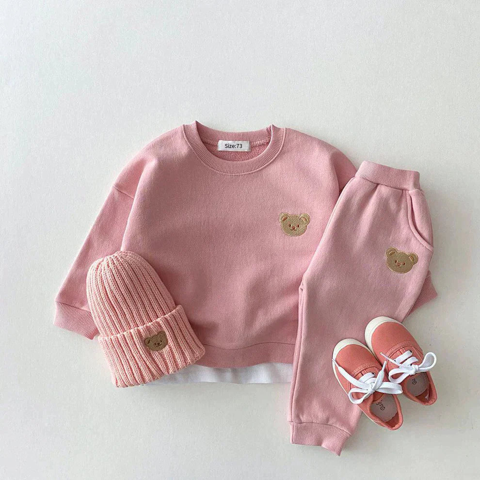 Variant image for Ensemble de Vêtements pour Bébé Manches Longues Confortable Coton-17