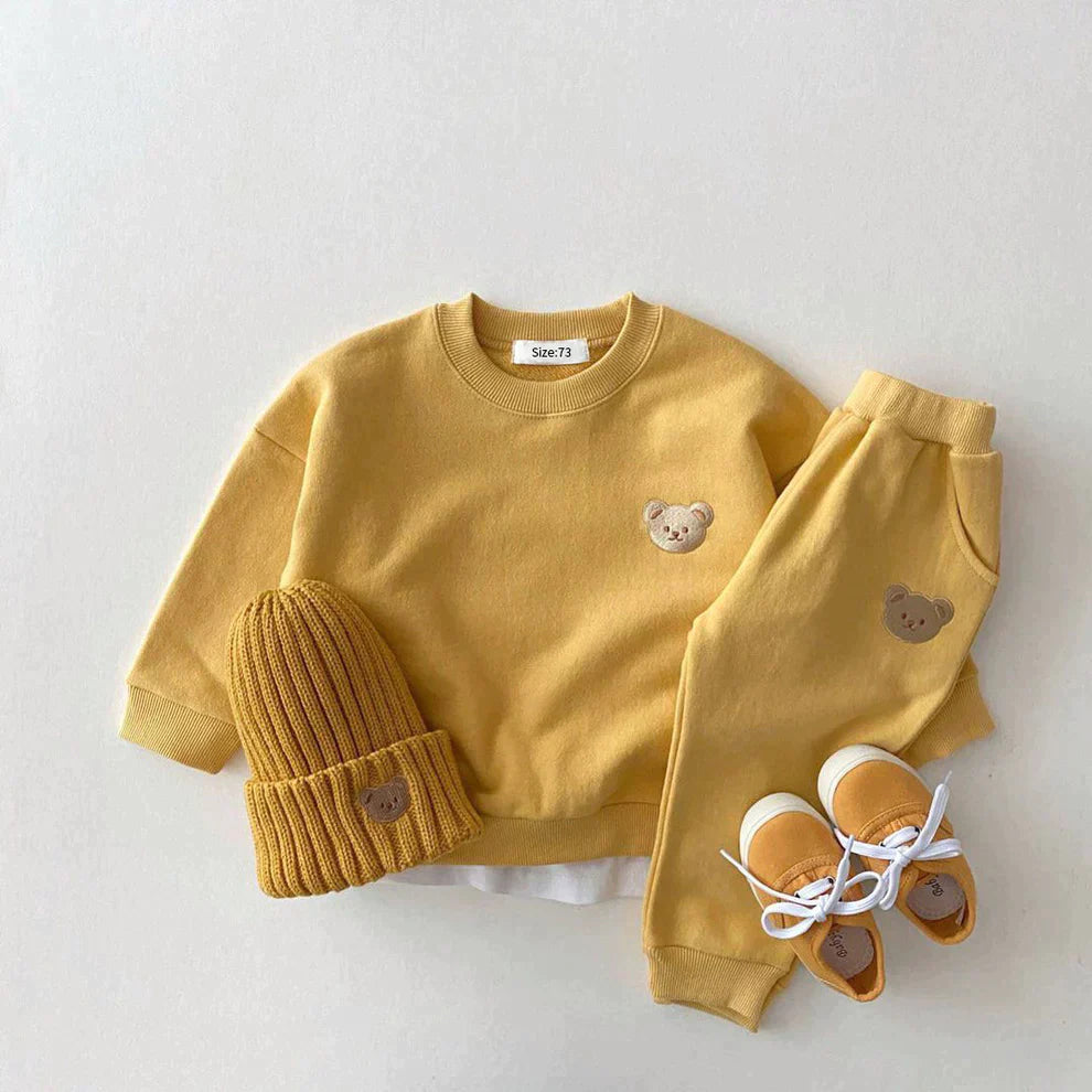 Variant image for Ensemble de Vêtements pour Bébé Manches Longues Confortable Coton-9