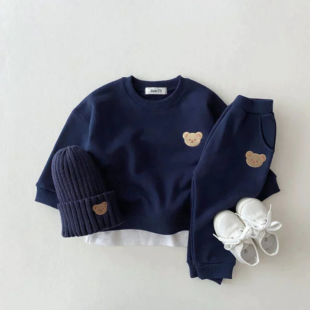 Variant image for Ensemble de Vêtements pour Bébé Manches Longues Confortable Coton-13