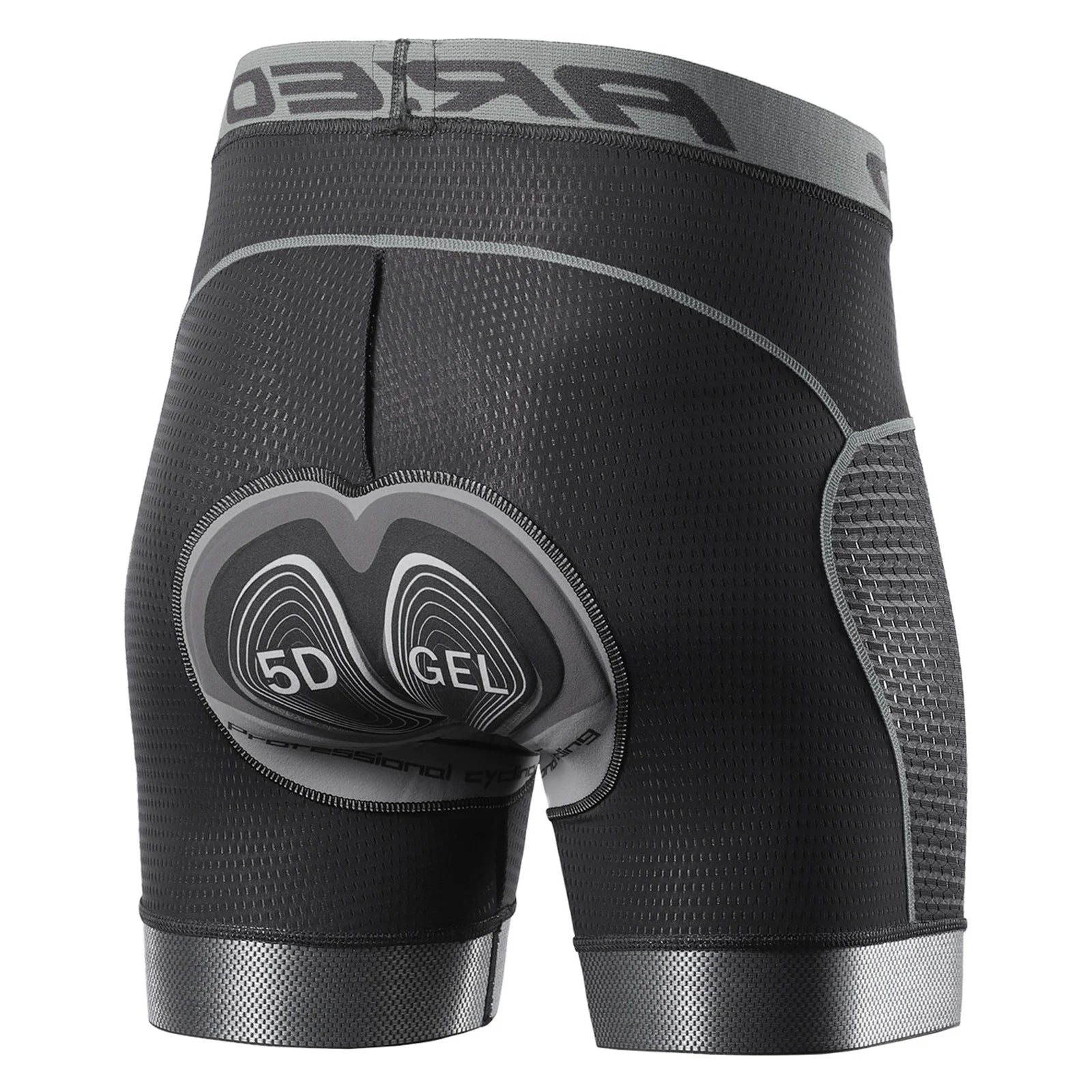 Shorts de Cyclisme pour Hommes en Nylon avec Coussin 5D 6