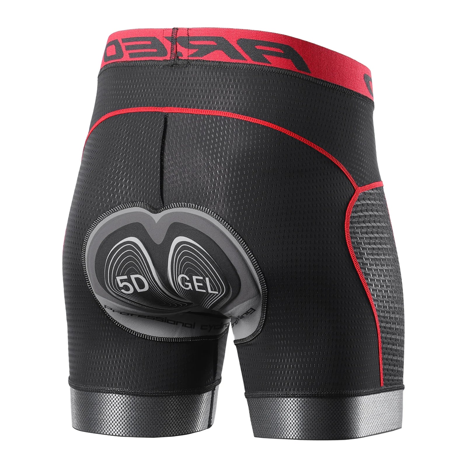 Shorts de Cyclisme pour Hommes en Nylon avec Coussin 5D 8