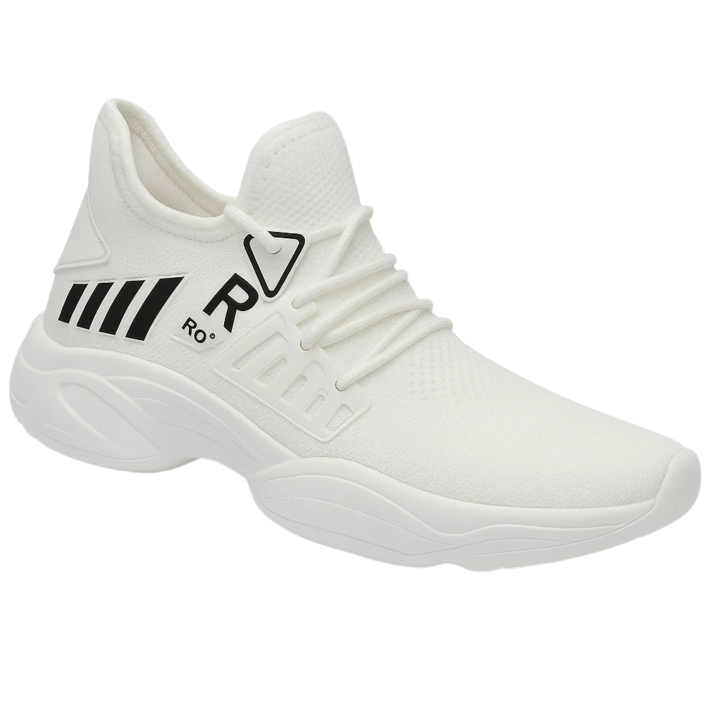 Sneakers Homme Élevées Minimalistes en Matériaux Premium 0