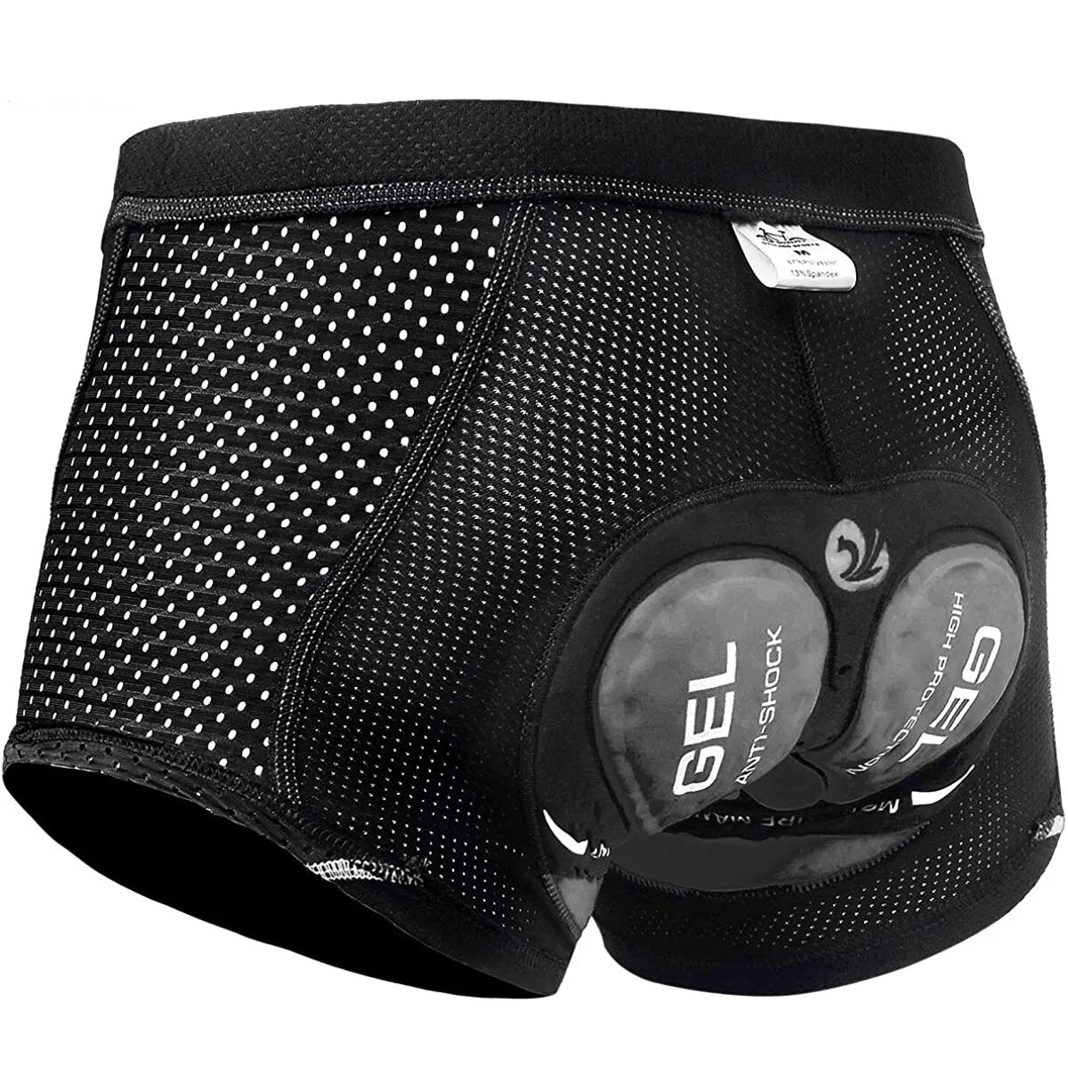 Sous-vêtements de Cyclisme pour Hommes en Gel 5D, Shorts de Vélo Confortables 6