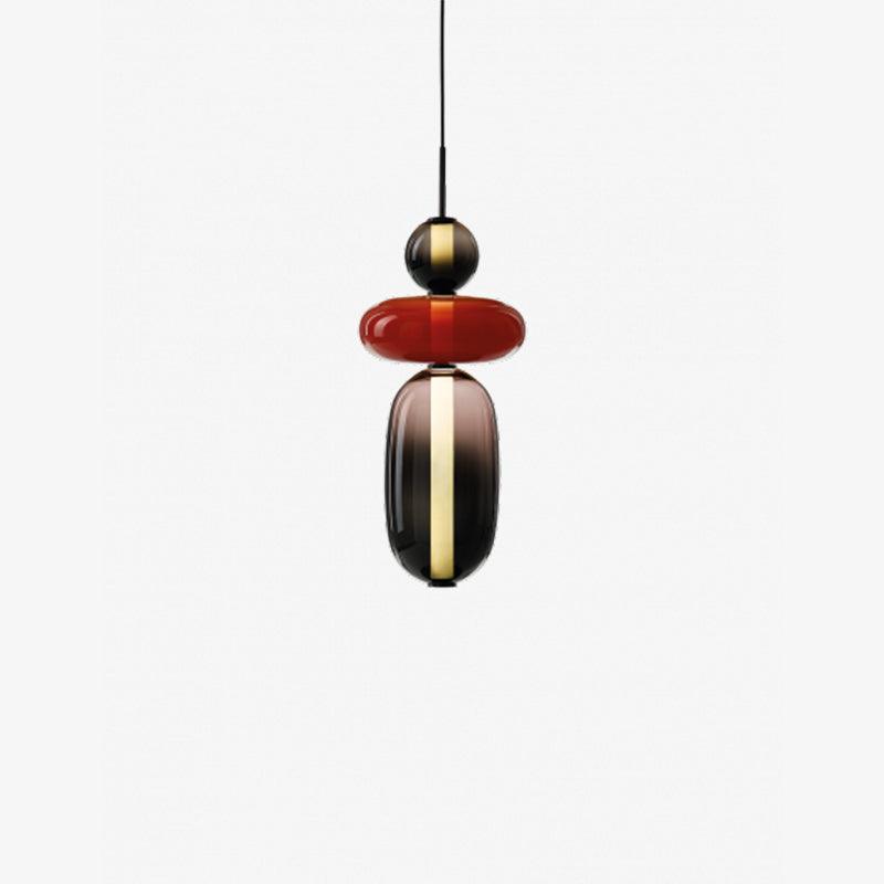 Suspension en verre moderne pour intérieur 11
