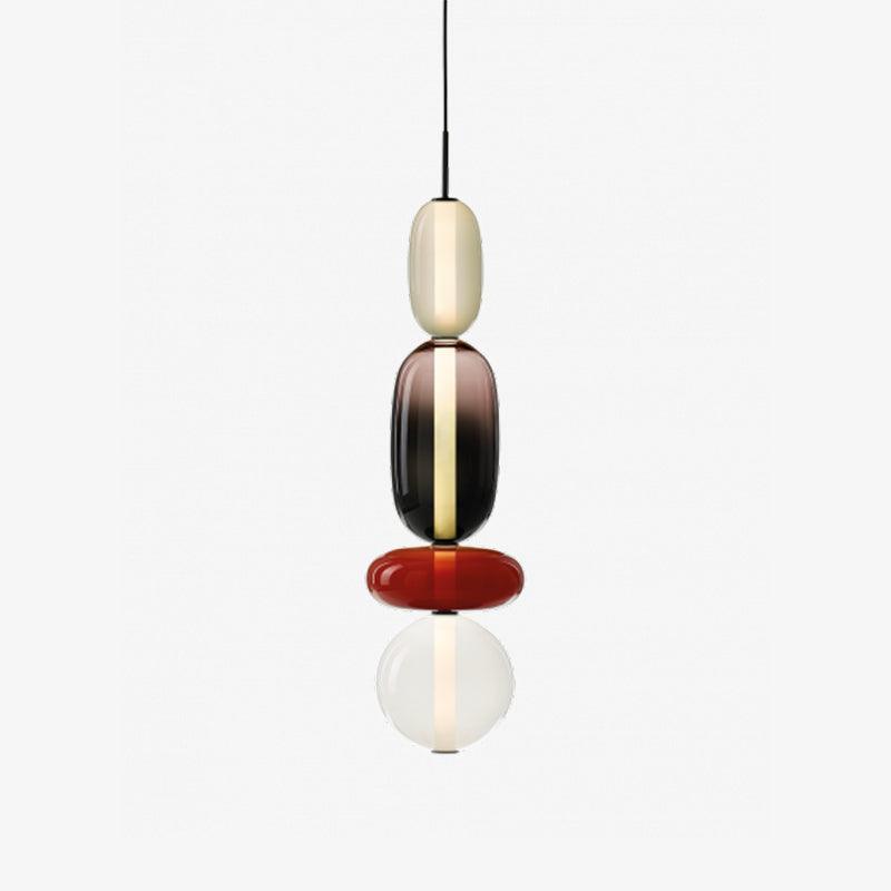 Suspension en verre moderne pour intérieur 14