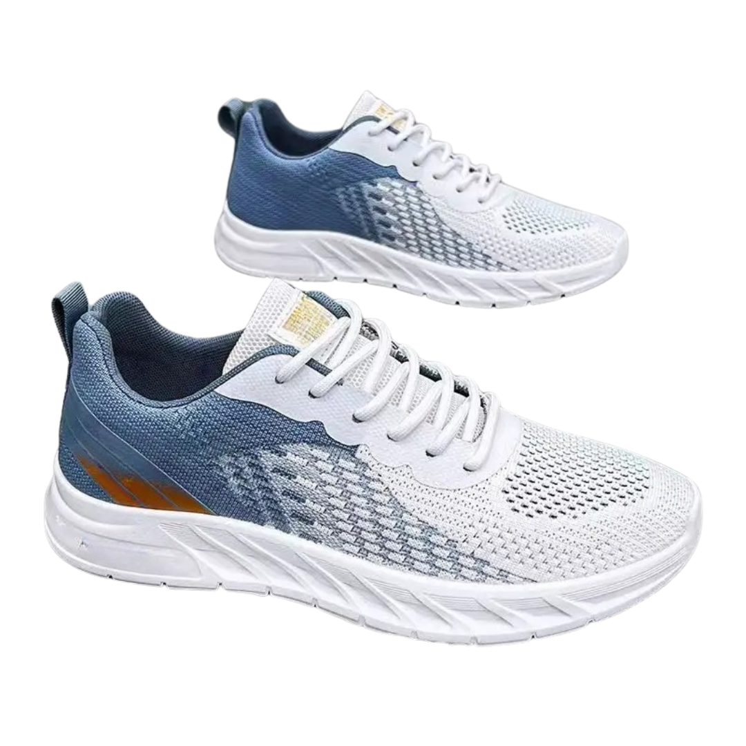 Chaussures de sport respirantes en tricot pour hommes