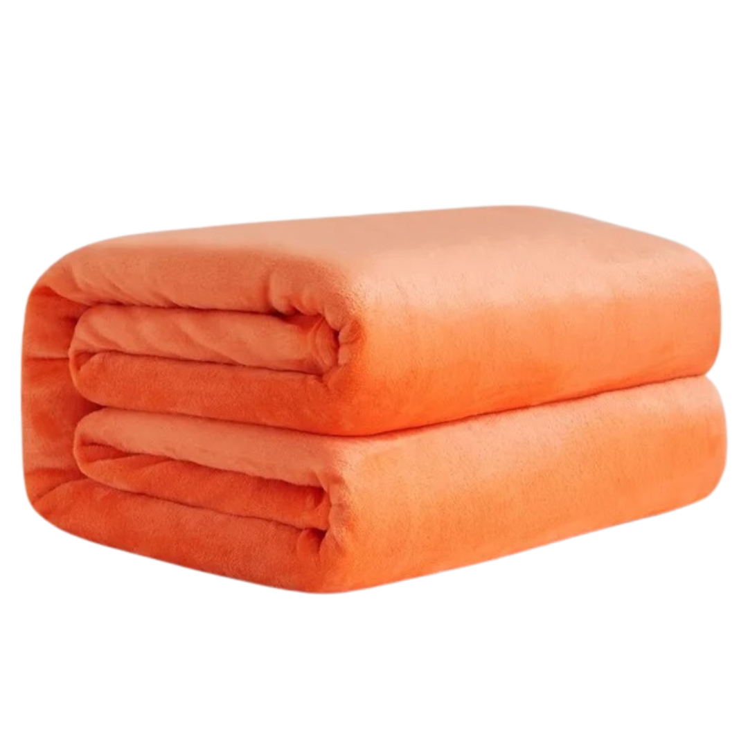 Couverture de flanelle en polaire corail