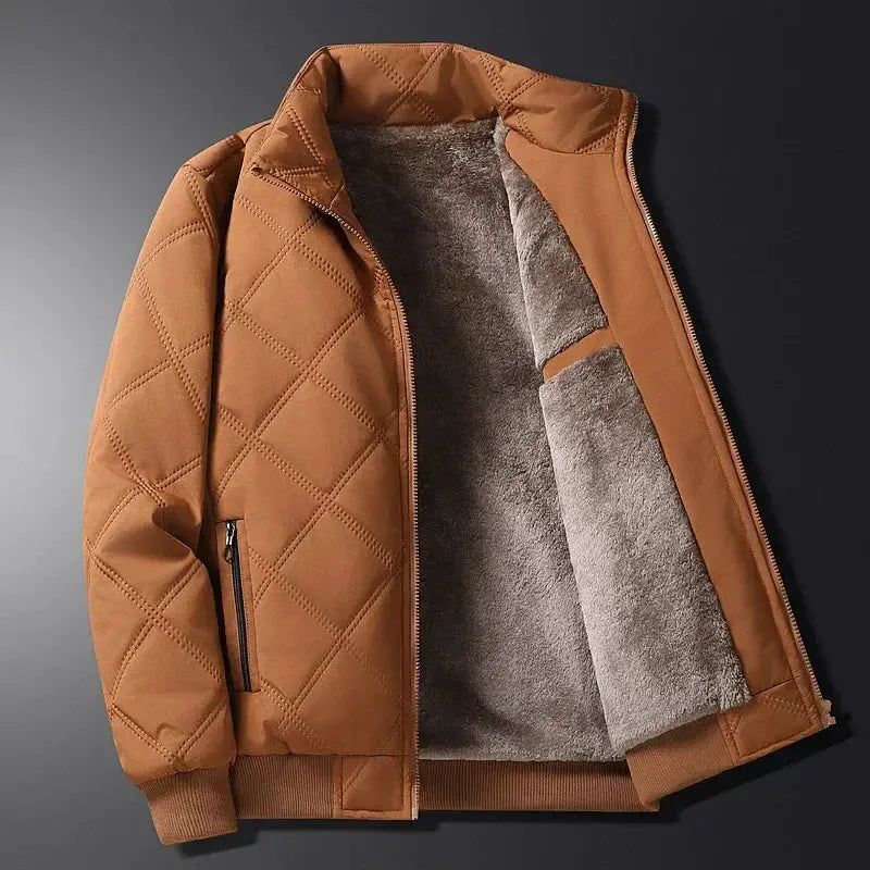 Veste Cuir Homme Style Intemporel Ajustée 0