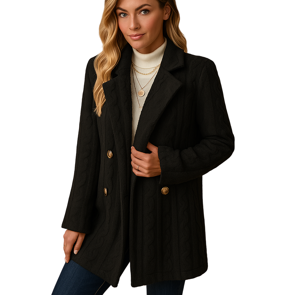 Veste Hiver Femme Ajustée Design Intemporel 1