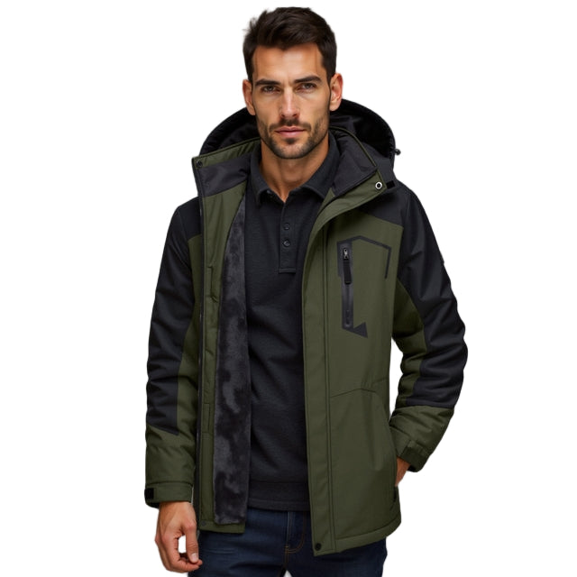 Veste Hiver Homme Imperméable et Coupe-Vent Polyvalente 0