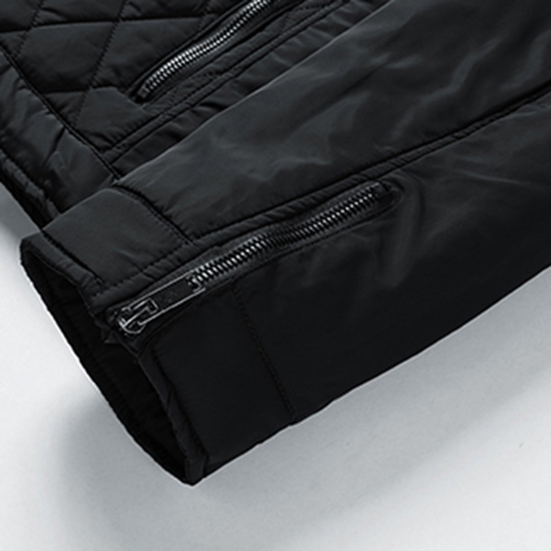 Veste Homme Bomber à Motif Losanges Style Intemporel 6
