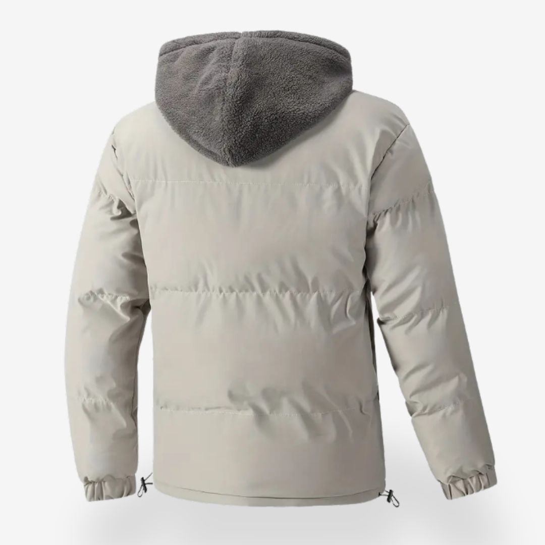 Veste Homme à Capuche Isolante Moderne et Fonctionnelle 2