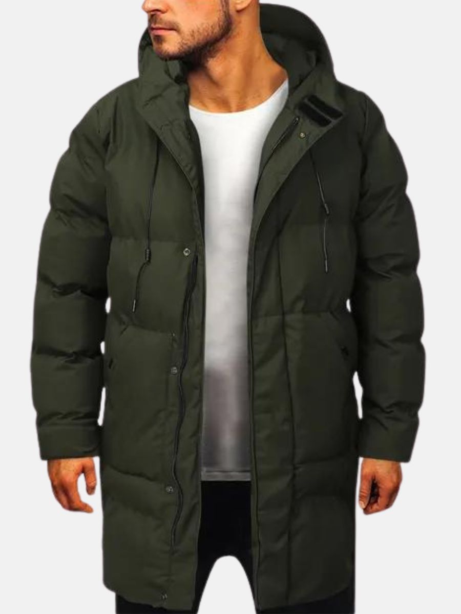 Veste Parka Homme Minimaliste Hiver Casual 2