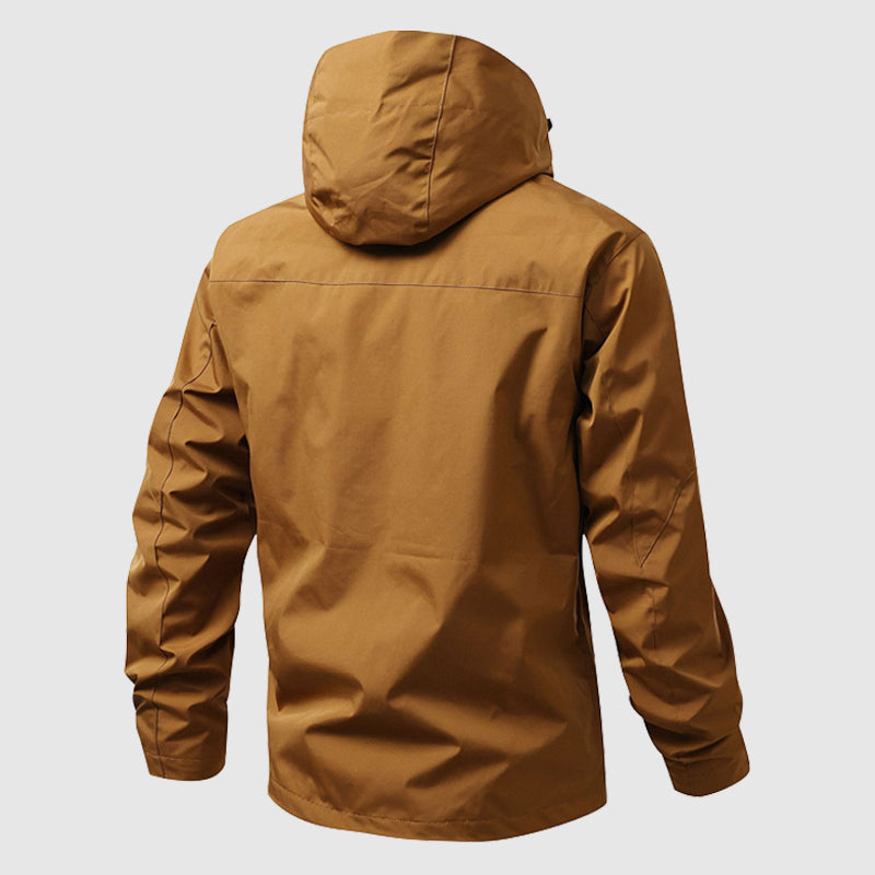 Veste Randonnée Imperméable Respirante Homme Avec Capuche 7