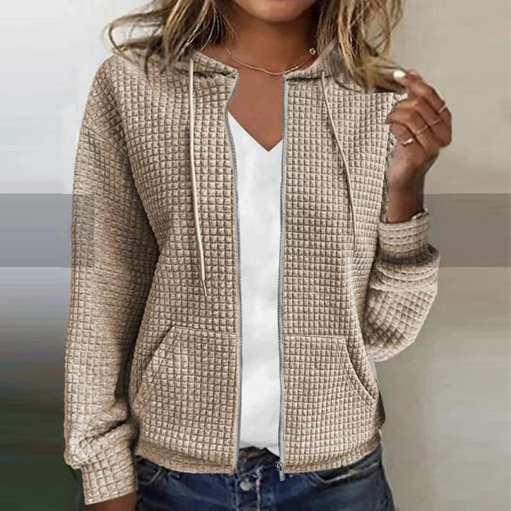 Veste à Carreaux Horizon Chic pour Femme 2