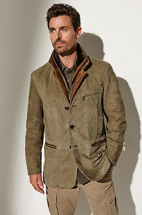 Veste d'Automne pour Hommes Vintage 2