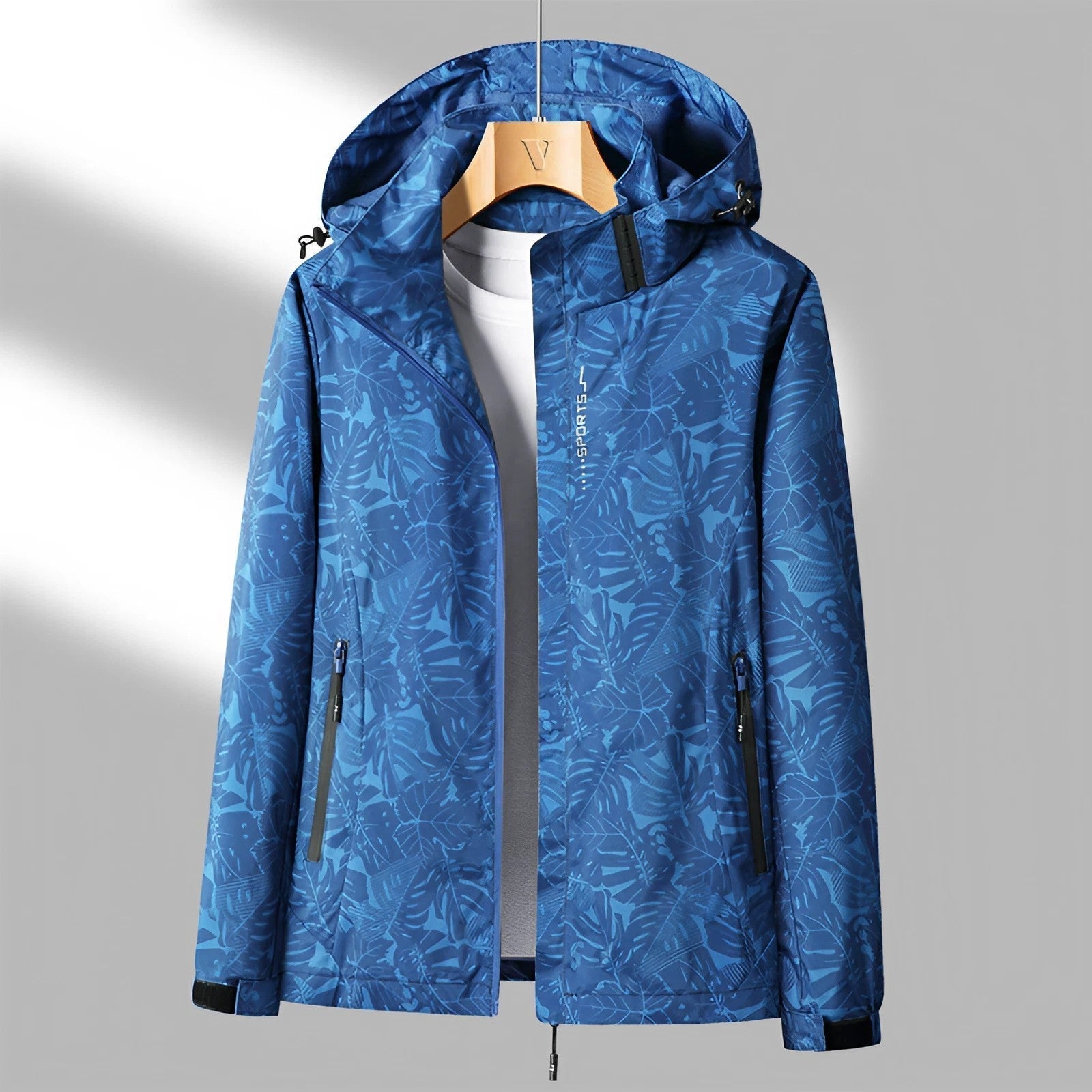 Veste d'extérieur Femme Imperméable avec Capuche 4