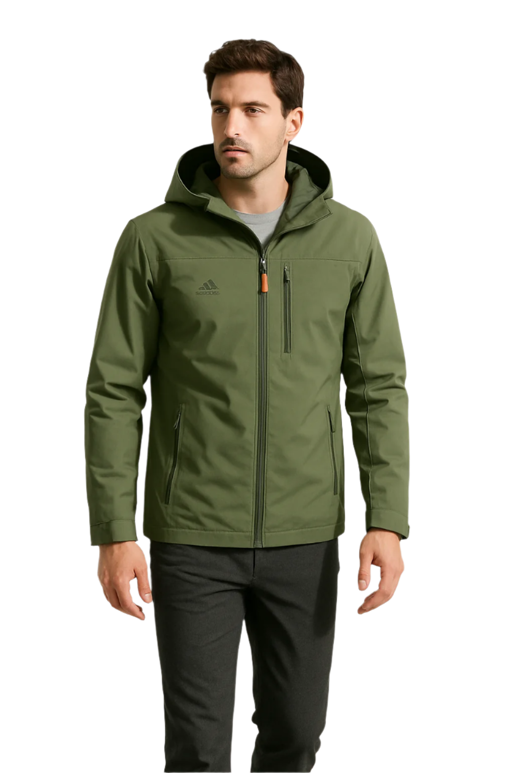 Veste d'extérieur pour hommes Imperméable Coupe-Vent Tissu Durable 0