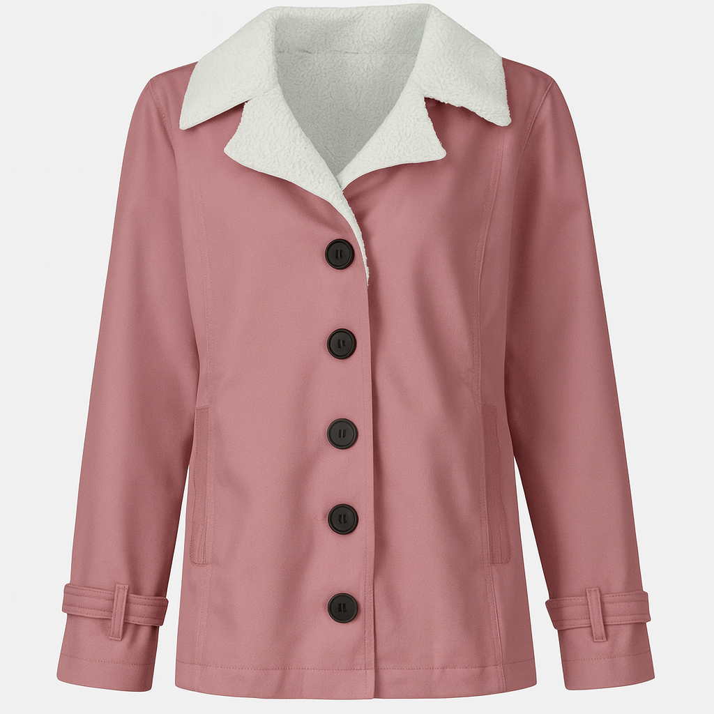 Veste d'hiver Femme à Revers Crantés 3