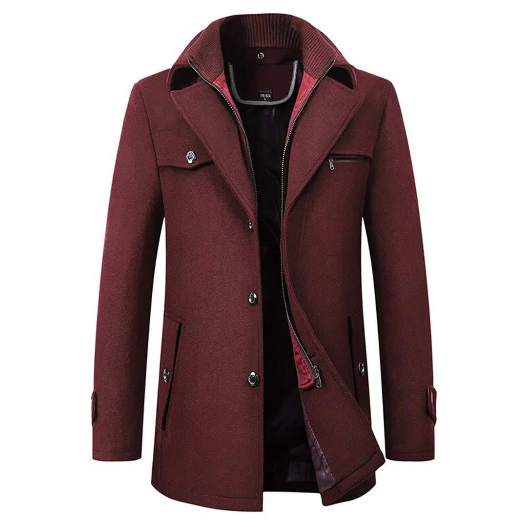 Veste d'hiver pour Homme Longue et Élégante 4