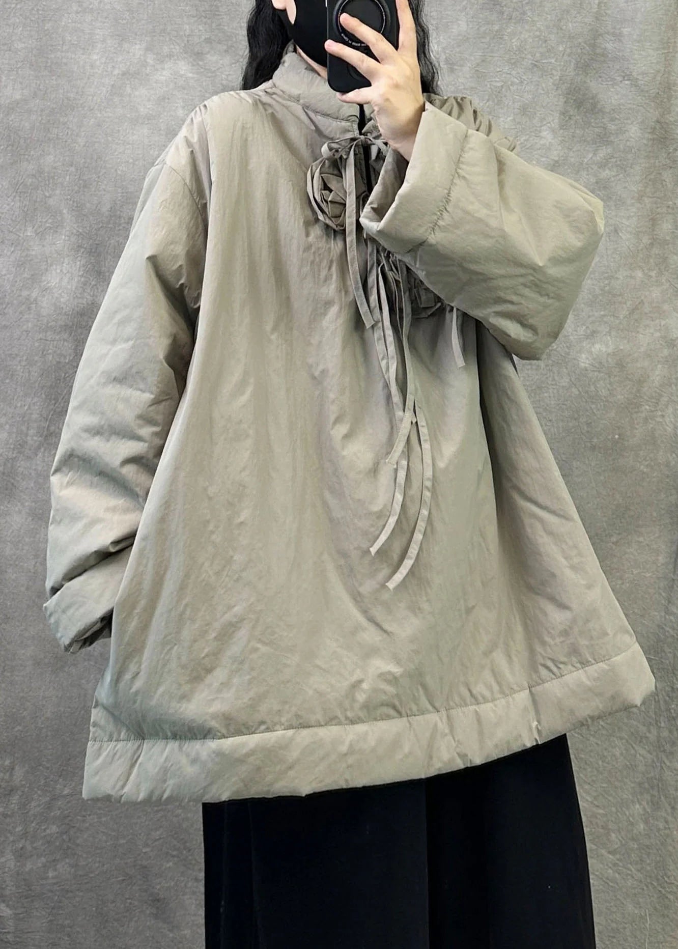 Veste d'hiver pour femme à col montant 1