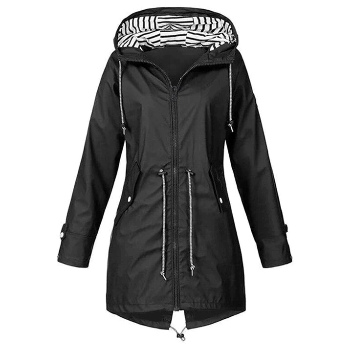 Veste de Pluie Femme avec Détails Pratiques 0