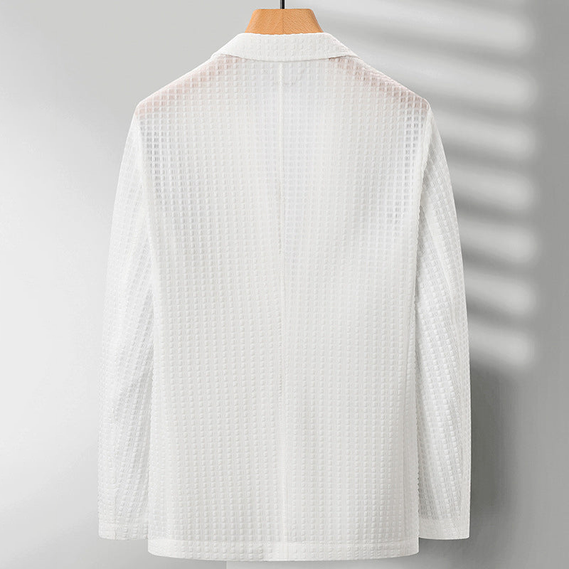 Veste pour Femme Élégante en Tricot Waffle 1