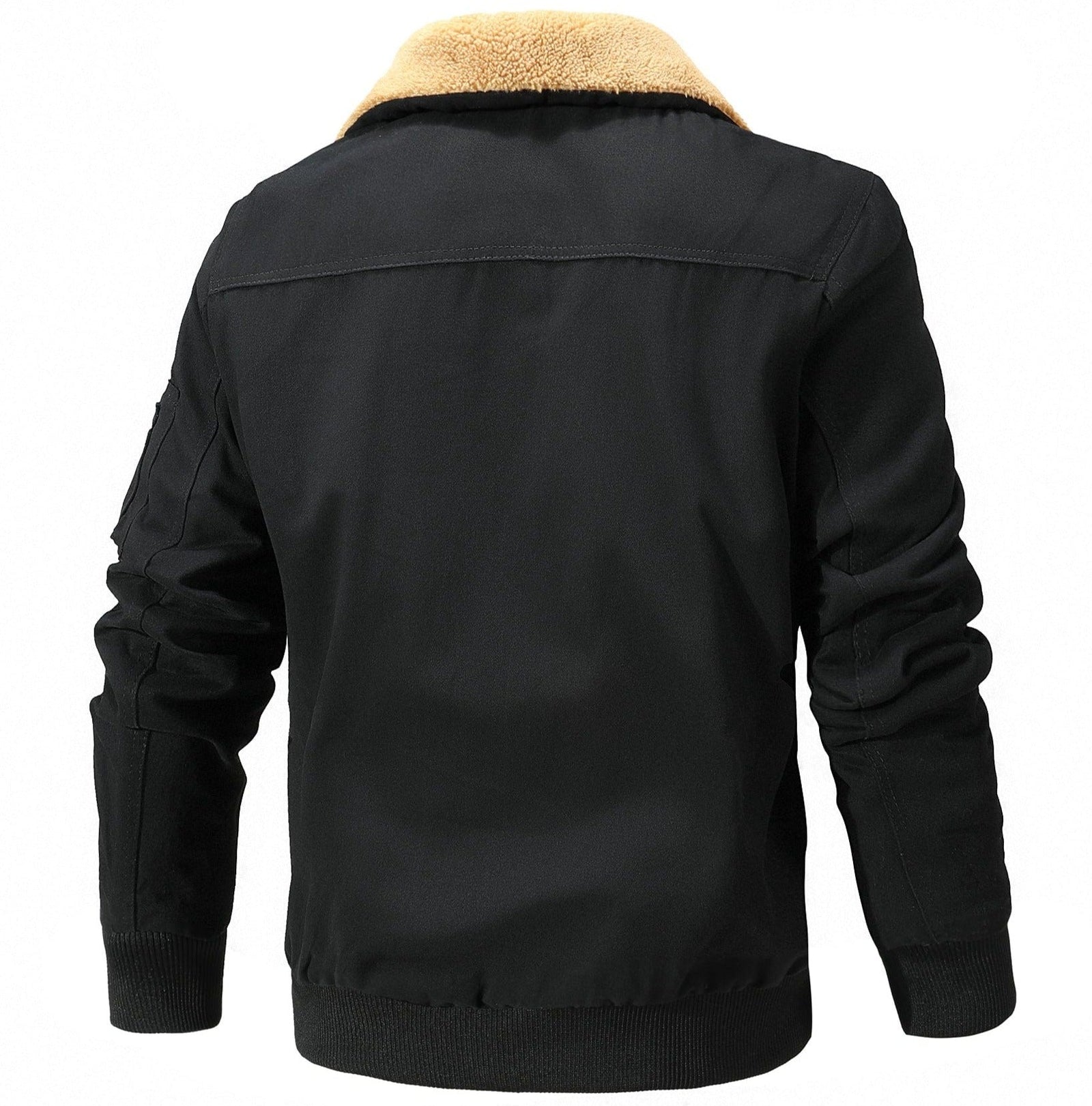 Veste pour Homme Style Urbain en Coton et Polyester 4