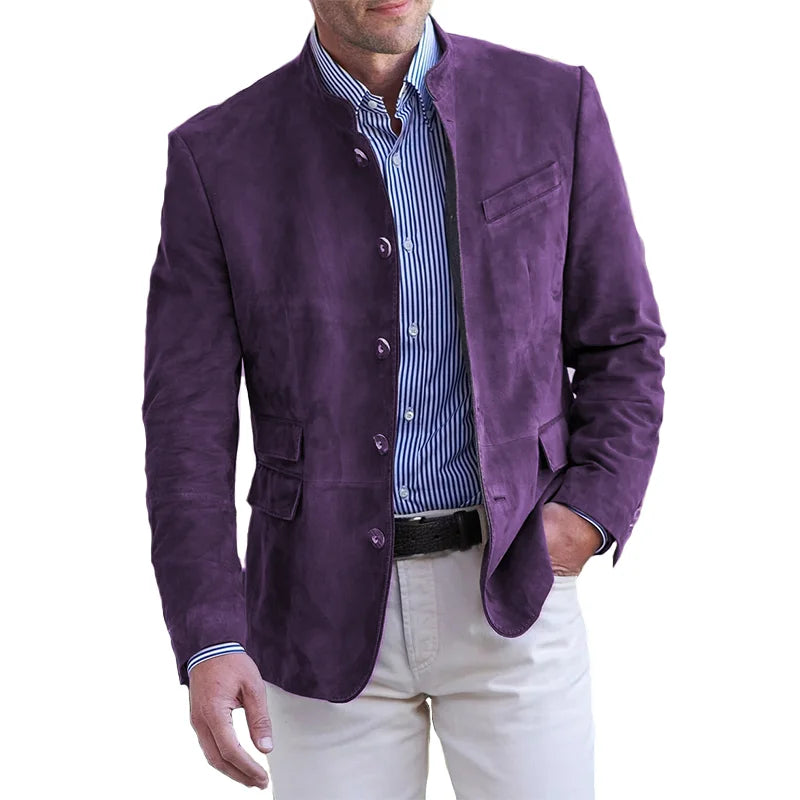 Veste pour Hommes à Boutonnage Classique 2