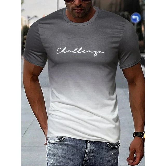 Variant image for T-shirt Homme Vintage Dégradé 100% Coton-16
