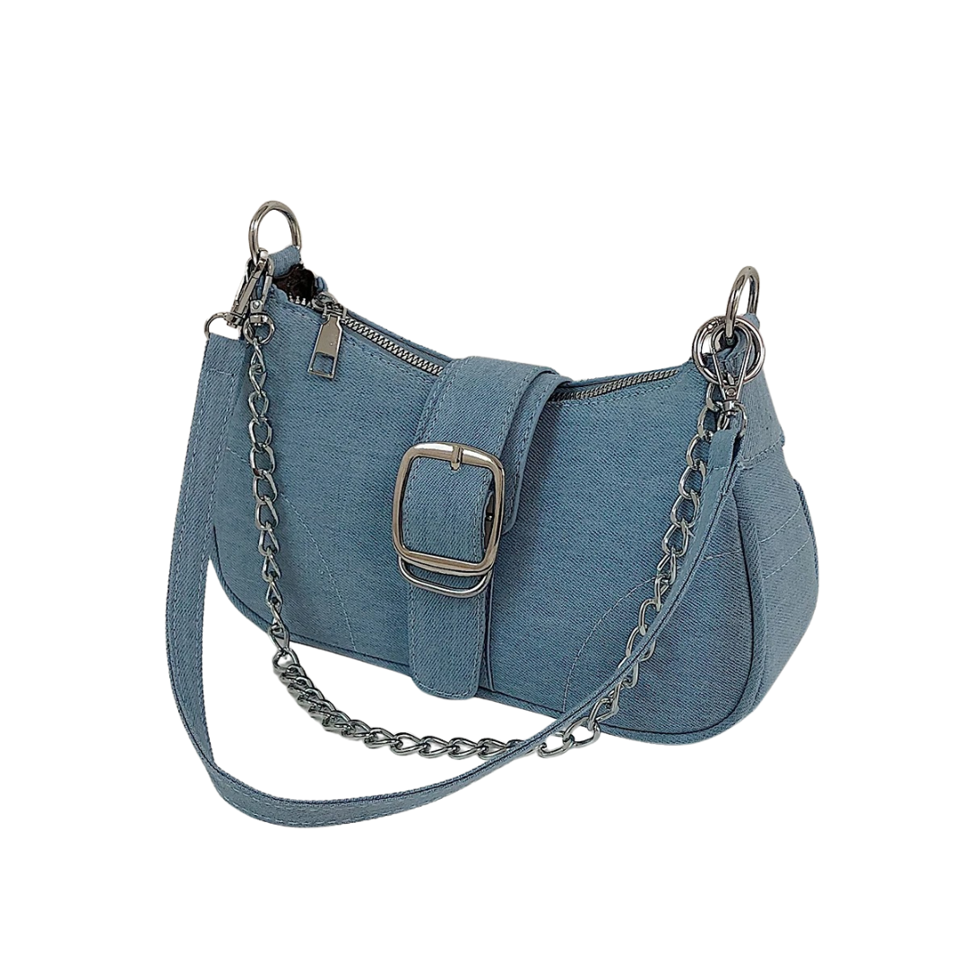 Sac à bandoulière en denim pour femmes