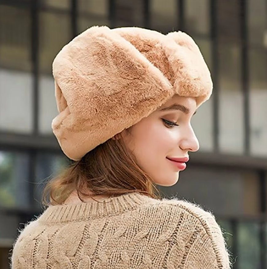 Bonnet chaud épais pour femmes
